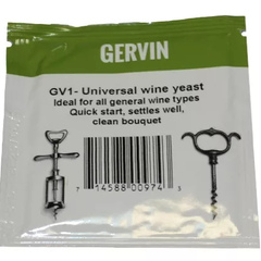 Винные дрожжи Gervin GV1 Universal, 5 г